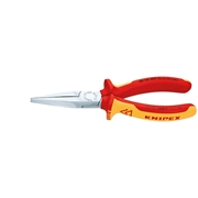 Afbeeldingen van Flat nose pliers for mechanics VDE insulated 1000 volts kNIPEX 30 16 160