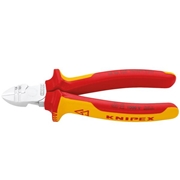 Afbeeldingen van Side cutter pliers with stripper VDE insulated 1000 volts KNIPEX 14 26 160