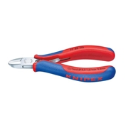 Afbeeldingen van Cutting nippers for electronics and fine mechanics KNIPEX 77 02 130