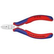 Afbeeldingen van Cutting nippers for electronics and fine mechanics KNIPEX 77 12 115