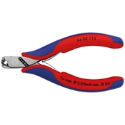 Afbeeldingen van Cutting nippers 90° for electronics and fine mechanics KNIPEX 64 02 115