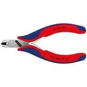 Afbeeldingen van Cutting nippers 27° for electronics and fine mechanics KNIPEX 64 52 115