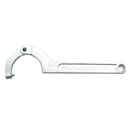 Afbeeldingen van Adjustable hook wrenches with round noses WRK