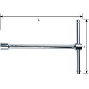 Afbeeldingen van T-handle wrenches with hexagonal socket STAHLWILLE 10755