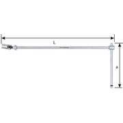 Image de T-handle swivel hexagonal socket wrenches STAHLWILLE 4328S