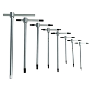 Image de Set of sliding T-handle swivel hexagonal head wrenches WRK up to 10 pieces