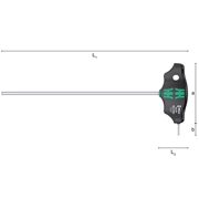 Image de Hexagonal wrenches with handle WERA 454 - 454 HF