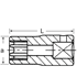 Image sur Sockets 1/4" for screws with external profile Torx STAHLWILLE 40TX