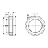 Picture of Sockets for nuts KM standard with external teeth