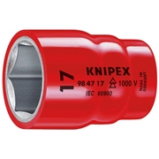 Image de Hexagonal socket wrenches 1/2" insulated 1000 V KNIPEX 98 47