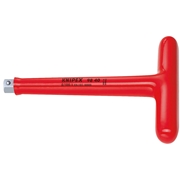 Afbeeldingen van T-handle levers with fixed square drive insulated 1000 V KNIPEX 98 40