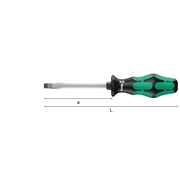 Image de Screwdrivers for slotted screws WERA 334 SK