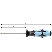 Image de Screwdrivers stainless steel for slotted screws WERA 3335