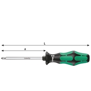 Image de Screwdrivers for Pozidriv WERA 355 SK PZ