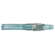 Afbeeldingen van Quick couplings male threaded with spring Italy profile ANI 63/MF