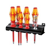 Image de Set of screwdrivers insulated series 1000 Volts Kraftform Plus WERA 160 I/7 VDE