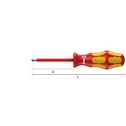 Image de Screwdrivers insulated series 1000 V for Philips screws WERA 167I PH VDE