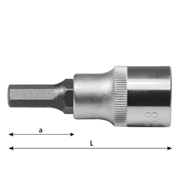 Image de Sockets drivers 3/8" for hexagonal socket head screw WRK