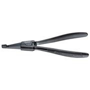 Image de Pliers for external circlips without holes KNIPEX 45 10 170  Circlip pliers without holes KNIPEX 45 10 170 for mounting on shafts, shoulder rings and circlips, oil-hardened chrome vanadium steel for high stress.