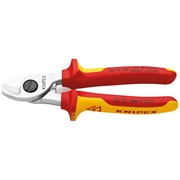 Image de Cable shears for VDE Insulated cable 1000 Volts KNIPEX 95 16 165