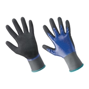 Image de Work gloves in nylon coated with microporous nitrile