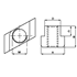 Picture of Nuts for "T"-slots rhomboidal