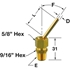 Image sur Nozzel for lathes-100 BAR 1/4" QPM