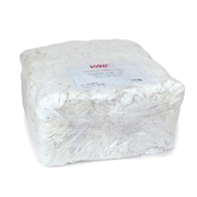 Image de White industrial cleaning rags WRK