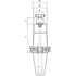 Picture of Fixed-drive shell mill holder chucks DIN 69871 SK 40 form AD+B TUKOY