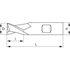 Afbeelding van Solid carbide end mills with 2 cutting edges LTEC BASECUT