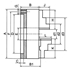 Afbeelding van Self-centering chucks simple guided 3 jaws WESSEL 301