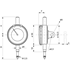 Afbeelding van Dial Indicators millesimal Ø 56 TECLOCK