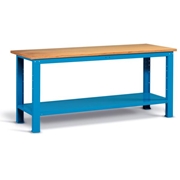 Afbeeldingen van Workbenches with 30 mm wooden top