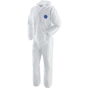 Afbeeldingen van Disposable full overalls with hood in dupont TYVEK XPERT 500