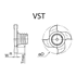 Picture of Heads for lateral slotting and Seeger DIN 471-472 TUNGALOY TUNGMEISTER