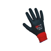 Afbeeldingen van Work gloves in nylon/spandex with 4/4 in nitril foam sanitized MANOGRIP 30837