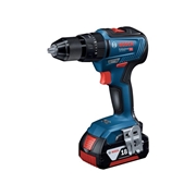 Afbeeldingen van Cordless screwdriver drills with percussion battery operated 18V BOSCH GSB 18V-55