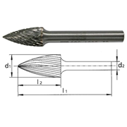 Image de Carbide rotary burrs PFERD SPG