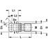 Picture of Pull studs ISO 7388/2B drilled with OR