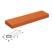 Image de Abrasive stones oil type india rectangular section NORTON