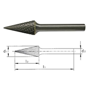 Image de Carbide rotary burrs PFERD SKM