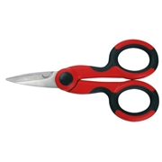 Image de Electrician's scissors stainless steel micro-teeth blade bi-component handles WRK