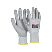 Afbeeldingen van Cut-resistance gloves coated in polyurethane WRK