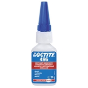 Image de Methylic cyanoacrylate instant adhesives LOCTITE 496