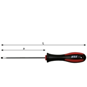 Image de Screwdrivers for slotted screws WRK