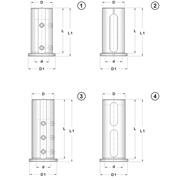 Afbeeldingen van Headed reduction sleeves