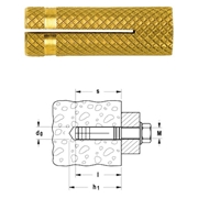 Afbeeldingen van Brass fixing PO FISCHER