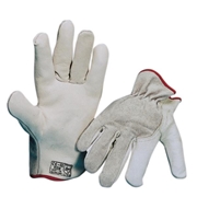 Afbeeldingen van Work gloves in flower cowhide grain and crust leather