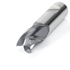 Picture of WRK solid carbide end mills with 3 short cutting edges