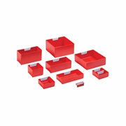 Afbeeldingen van Plastic boxes for the subdivision of drawers LISTA